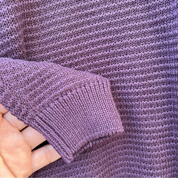 DANDY DEL MAR | XS THE SEBASTIAN LONG SLEEVE POLO IN AMETHYST - Picture 7 of 8